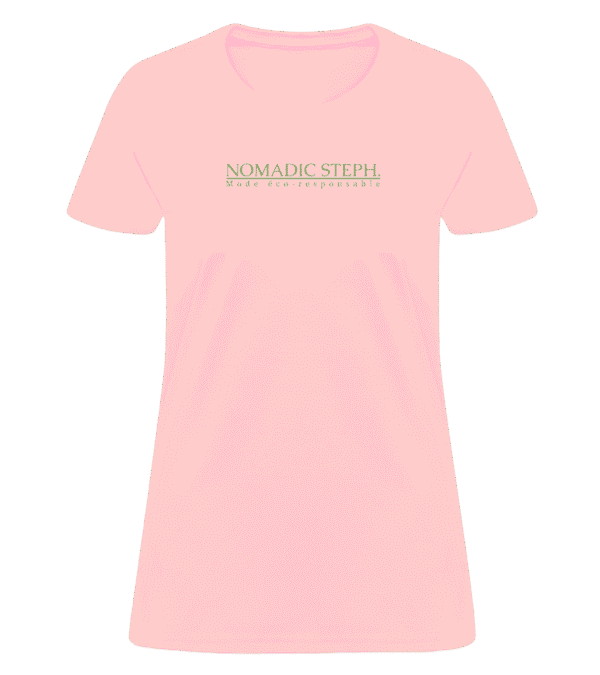 T-shirt femme court - Coton bio – Image 3
