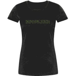 T-shirt femme court ajusté - Coton bio